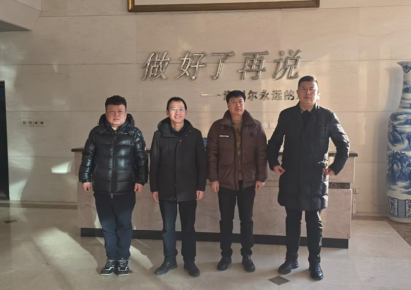 黑龍江省安達市蔣敏軍副市長一行來海利爾參觀考察交流